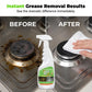 🍑50% OFF NOW ! ✨Heavy Duty Kitchen Degreaser Spray, Powerful Grease‑Melting Fast‑Acting Cleaner, Mild Peach Scent 500ml for Stove & Range Hood