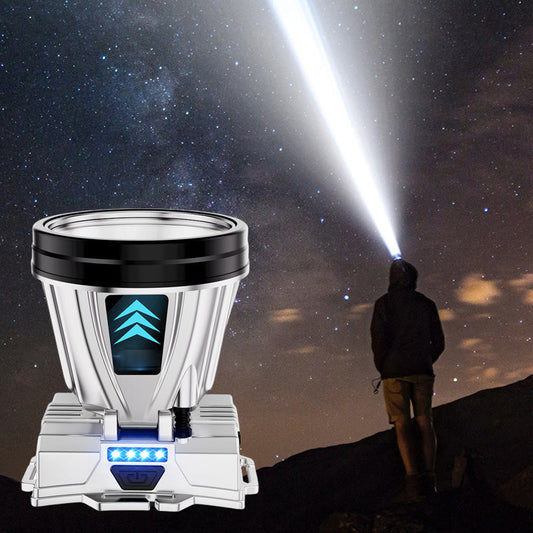 🔦 LIMITED-TIME 50% OFF! Super Bright Rechargeable High Power LED Headlamp, Adjustable Outdoor Waterproof Head Light