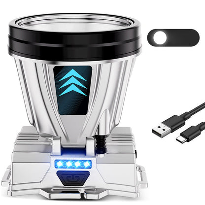 🔦 LIMITED-TIME 50% OFF! Super Bright Rechargeable High Power LED Headlamp, Adjustable Outdoor Waterproof Head Light