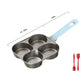 🍳50% OFF NOW! 3‑in‑1 Non‑Stick Breakfast Skillet‑Multi‑Compartment Divided Frying Pan, Even Heat Distribution Cookware Compatible with All Stovetops for Eggs, Pancakes & Morning Meals
