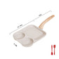 🍳50% OFF NOW! 3‑in‑1 Non‑Stick Breakfast Skillet‑Multi‑Compartment Divided Frying Pan, Even Heat Distribution Cookware Compatible with All Stovetops for Eggs, Pancakes & Morning Meals