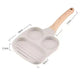 🍳50% OFF NOW! 3‑in‑1 Non‑Stick Breakfast Skillet‑Multi‑Compartment Divided Frying Pan, Even Heat Distribution Cookware Compatible with All Stovetops for Eggs, Pancakes & Morning Meals