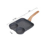 🍳50% OFF NOW! 3‑in‑1 Non‑Stick Breakfast Skillet‑Multi‑Compartment Divided Frying Pan, Even Heat Distribution Cookware Compatible with All Stovetops for Eggs, Pancakes & Morning Meals
