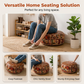 🔥50% OFF NOW! Multifunctional Storage Ottoman Pouf – Boho Round Footrest Seat & Hidden Storage Bean Stool, for Living Room Bedroom Entryway Home Decor