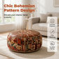 🔥50% OFF NOW! Multifunctional Storage Ottoman Pouf – Boho Round Footrest Seat & Hidden Storage Bean Stool, for Living Room Bedroom Entryway Home Decor