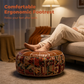 🔥50% OFF NOW! Multifunctional Storage Ottoman Pouf – Boho Round Footrest Seat & Hidden Storage Bean Stool, for Living Room Bedroom Entryway Home Decor