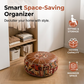 🔥50% OFF NOW! Multifunctional Storage Ottoman Pouf – Boho Round Footrest Seat & Hidden Storage Bean Stool, for Living Room Bedroom Entryway Home Decor