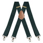 🧵👖🏃‍♂️LIMITED-TIME 50% OFF! Universal X-Shaped High-Elastic Suspenders, Stretchy Breathable Pants Braces with Leather Patch, Prevent Pants Sagging for Work Daily Outdoor Activities