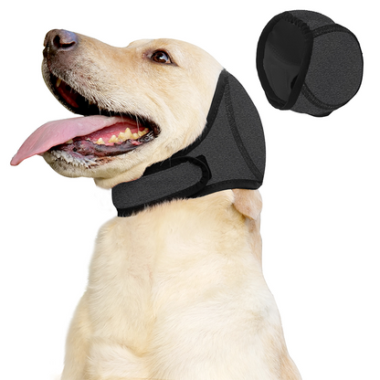 🐶50% OFF NOW! Waterproof Dog Calming Ear Hood – Noise Reduction Dog Anxiety Relief Ear Muffs, Soft Stretchy Dog Ear Cover for Fireworks, Thunder, Grooming & Bathing FB Short Video Ad Copy