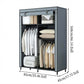 🧥50% OFF NOW! Easy‑to‑Assemble Portable Non‑Woven Fabric Wardrobe, Large‑Capacity Freestanding Closet, Sturdy Frame, Multi‑Compartment Storage for Clothes, Bedding & Household Items