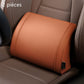🚗50% OFF NOW! Ergonomic Headrest and Lumbar Support Set for Car Seats – Premium Nappa Leather Slow‑Rebound Foam Car Neck & Back Cushion, Relieves Neck & Lower Back Pain for Long Road Trips
