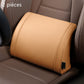 🚗50% OFF NOW! Ergonomic Headrest and Lumbar Support Set for Car Seats – Premium Nappa Leather Slow‑Rebound Foam Car Neck & Back Cushion, Relieves Neck & Lower Back Pain for Long Road Trips