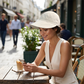👒Just  Special Price £15.99! ☀️Women Breathable Ponytail Sun Hat, Wide Brim Adjustable UV Protection Outdoor Visor Cap
