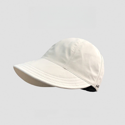 👒Just  Special Price £15.99! ☀️Women Breathable Ponytail Sun Hat, Wide Brim Adjustable UV Protection Outdoor Visor Cap