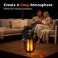 🏮50% OFF NOW! Solar Flickering Flame Lantern – IP65 Waterproof Auto On/Off, Realistic Warm Glow, Hanging Outdoor Solar Light for Patio Garden Pathway Decor