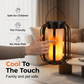 🏮50% OFF NOW! Solar Flickering Flame Lantern – IP65 Waterproof Auto On/Off, Realistic Warm Glow, Hanging Outdoor Solar Light for Patio Garden Pathway Decor