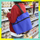 🛒50% OFF LIMITED TIME! ✨2-in-1 Foldable Wheeled Shopping Bag, 23L Large Capacity Portable Grocery Tote Cart with Retractable Smooth Rolling Wheels