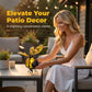 🐝💡Hanging Solar Bee Light – Warm Amber Glow, Flicker-Free, Perfect for Garden Parties, Camping, or Kids’ Rooms🌞