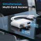 💻50% OFF NOW! Universal 5-in-1 Card Reader Hub – Dual Type-C Multi-Port Memory Card Reader, High Speed USB Data Transfer Adapter, Compatible with Phones, Laptops & Cameras
