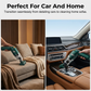 🧹2026 HOT SALE 142000+ Sold 50% OFF! Cordless Handheld Car Vacuum Cleaner, 10000Pa Strong Suction Portable Mini Vacuum with 4000mAh Rechargeable Battery for Car Home Desk Pet Hair Dust Crumb Cleaning