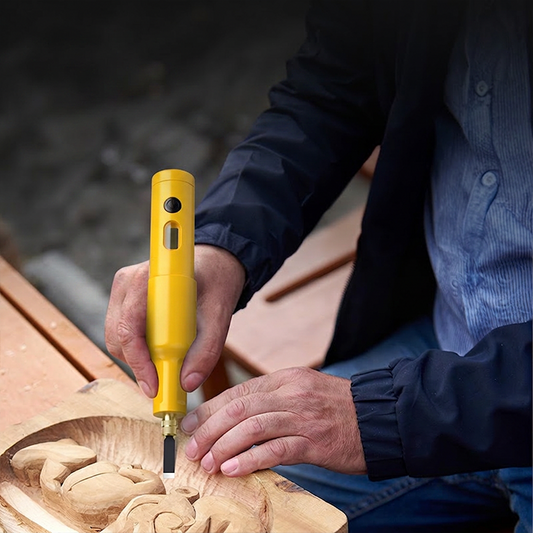 🔧 All-in-One Electric Carving Tool Set, Precise Powerful Cordless Carving Pen for Wood Linoleum DIY Craft Projects ✨