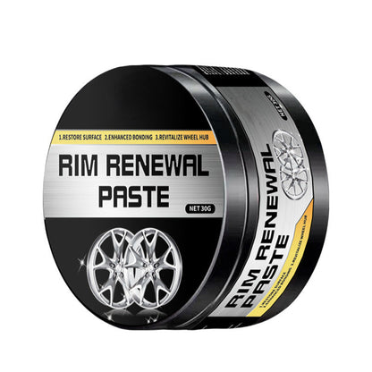 🚗FLASH SALE - ￡7.99!!👍All-in-One Wheel Rim Restoration Paste – deep scratch repair, oxidation removal, mirror shine finish, anti-rust protective coating. Auto wheel maintenance essential!