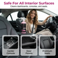 🚗50% OFF HOT SALE! 🧴Cherry Scent Multi-Surface Car Interior Cleaner Spray, Dust Remover Restores Gloss Finish with UV Protection for Dashboard Leather Plastic