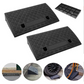 ♿50% OFF NOW! Portable Curb Ramp – Heavy Duty Non-Slip Rubber Threshold Ramp, Strong Compressive Capacity for Wheelchairs, Cars, Scooters & Steps Access