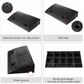 ♿50% OFF NOW! Portable Curb Ramp – Heavy Duty Non-Slip Rubber Threshold Ramp, Strong Compressive Capacity for Wheelchairs, Cars, Scooters & Steps Access
