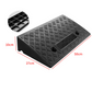 ♿50% OFF NOW! Portable Curb Ramp – Heavy Duty Non-Slip Rubber Threshold Ramp, Strong Compressive Capacity for Wheelchairs, Cars, Scooters & Steps Access