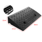 ♿50% OFF NOW! Portable Curb Ramp – Heavy Duty Non-Slip Rubber Threshold Ramp, Strong Compressive Capacity for Wheelchairs, Cars, Scooters & Steps Access