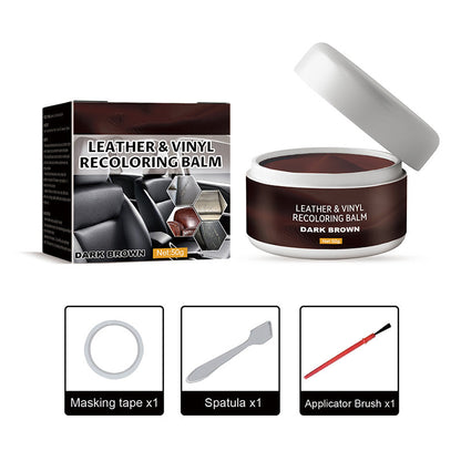 🏆 Last Day Special Price £9.77 ! 🔥Buy 2 Get 1 Free🎁 Leather Repair Paste – Fills scratches & scuffs, restores texture. Available in multiple colours. Save your favourite sofa! 💺🛡️