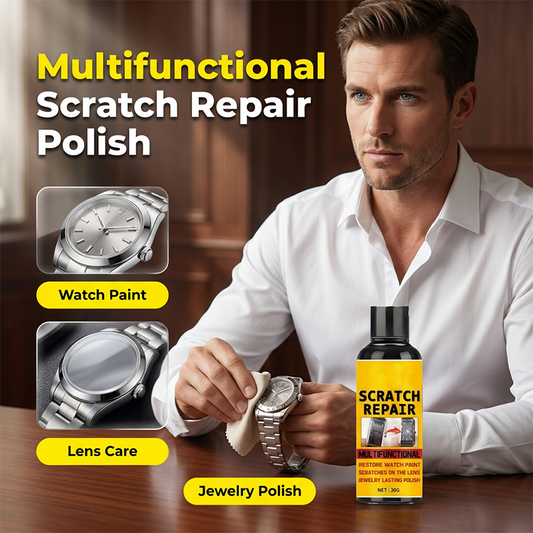 ✨50% OFF NOW! Multifunctional Scratch Repair Polish – Universal for Watches, Jewelry, Lenses & Car Surfaces, Remove Fine Scratches, Restore Shine & Gloss