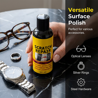 ✨50% OFF NOW! Multifunctional Scratch Repair Polish – Universal for Watches, Jewelry, Lenses & Car Surfaces, Remove Fine Scratches, Restore Shine & Gloss
