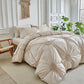 🛏️2026 HOT SALE 35000+ Sold 50% OFF! Elegant Tufted Floral Pinch Pleat Duvet Cover Set, Premium Soft Breathable Bedding Set, Stylish Cozy Bedroom Decor with Pillowcases