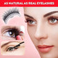 👁️50% OFF NOW! Reusable Self‑Adhesive False Eyelashes, 3 Pairs No‑Glue Needed Natural Fluffy False Lashes, Easy To Wear Re‑usable Eyelashes for Daily & Party Makeup