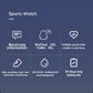 ⌚ Your Wrist Health Hub! Health & Fitness Smartwatch – Track Heart Rate, Steps & Sleep All Day 💓