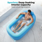 🛁50% OFF NOW ! ✨3-Layer Insulated Portable Inflatable Bathtub – Quick Inflation, Foldable Space-Saving, Soft Spa Headrest, Durable Leak-Proof PVC, Indoor & Outdoor Home SPA Tub
