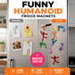 🧲 Last Day Special Price £8.99 ! 🧸 Posable magnetic figures – hold notes, relieve stress, brighten any space!