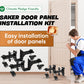 🚪50% OFF NOW! Saker Door Panel Installation Kit, Heavy‑Duty Door Installation Tool with Rolling Wheels, Labor‑Saving Helper Bracket for Easy Interior & Exterior Door Hanging