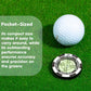 ⛳50% OFF 2026 NEW ARRIVAL! Precision Golf Green Reading Level Bubble Ball Marker, Dual-Scale Slope Indicator for Accurate Putting Break Reading