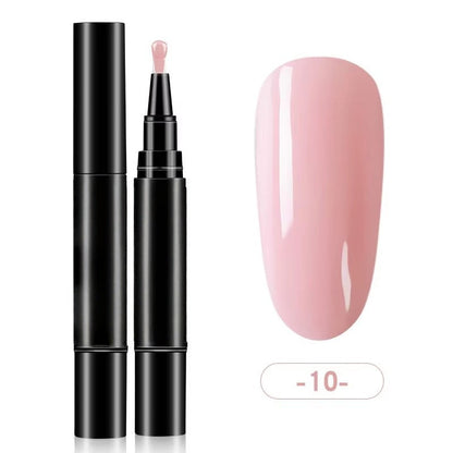 💅FLASH SALE - ￡7.77!!👍✨One-Step Gel Nail Polish Pen, Solid & Cat Eye Shades, No UV Lamp Needed Quick DIY Manicure Pen