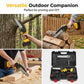 ⏰50% OFF NOW! Ergonomic Mini Electric Chainsaw with Safety Lock‑48V Cordless Handheld Portable Mini Saw, 200W Power Rechargeable 6000mAh Battery for Tree Trimming, Wood Cutting & Garden Pruning