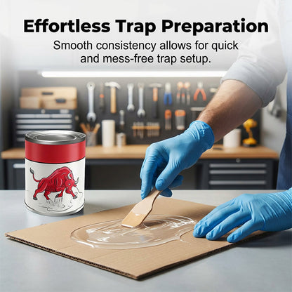 🐭50% OFF NOW! High‑Viscosity Mouse & Rat Glue, Industrial‑Grade Strong Sticky Pest Trap Glue, Non‑Toxic Long‑Lasting Rodent Adhesive for Indoor & Outdoor Pest Control