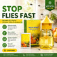 ⏳Final 3 Hours Flash Sale £7.99! 🍊Reusable Hanging Fruit Fly Trap with Attractant Granules, Non-Toxic Fly Catcher for Kitchen Patio Garden Indoor & Outdoor Use