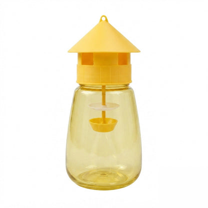 ⏳Final 3 Hours Flash Sale £7.99! 🍊Reusable Hanging Fruit Fly Trap with Attractant Granules, Non-Toxic Fly Catcher for Kitchen Patio Garden Indoor & Outdoor Use