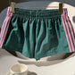 🏆 LIMITED-TIME 50% OFF! ✨Women Striped Elastic Waist Athletic Sports Shorts, Loose Lightweight Moisture Wicking Summer Training Shorts 💕