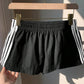 🏆 LIMITED-TIME 50% OFF! ✨Women Striped Elastic Waist Athletic Sports Shorts, Loose Lightweight Moisture Wicking Summer Training Shorts 💕
