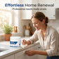 🪑50% OFF LIMITED PROMO! White Seamless Touch-Up Paste with Free Brush, Quick Dry Waterproof Repair Filler for Walls Cabinets Doors Furniture Chips Scratches Cracks