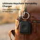 ⌚50% OFF NOW ! 🔑Portable Keychain Smart Watch Charger – Magnetic Wireless Charger, Pocket-Sized, Travel Emergency Power Bank Compatible with Smartwatches